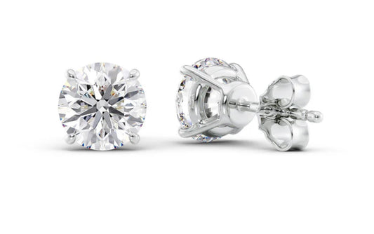 Round Diamond Studs