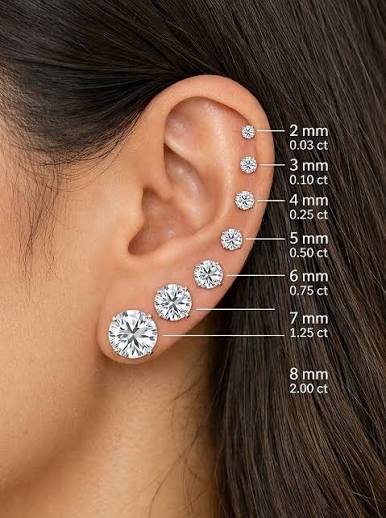 Round Diamond Studs