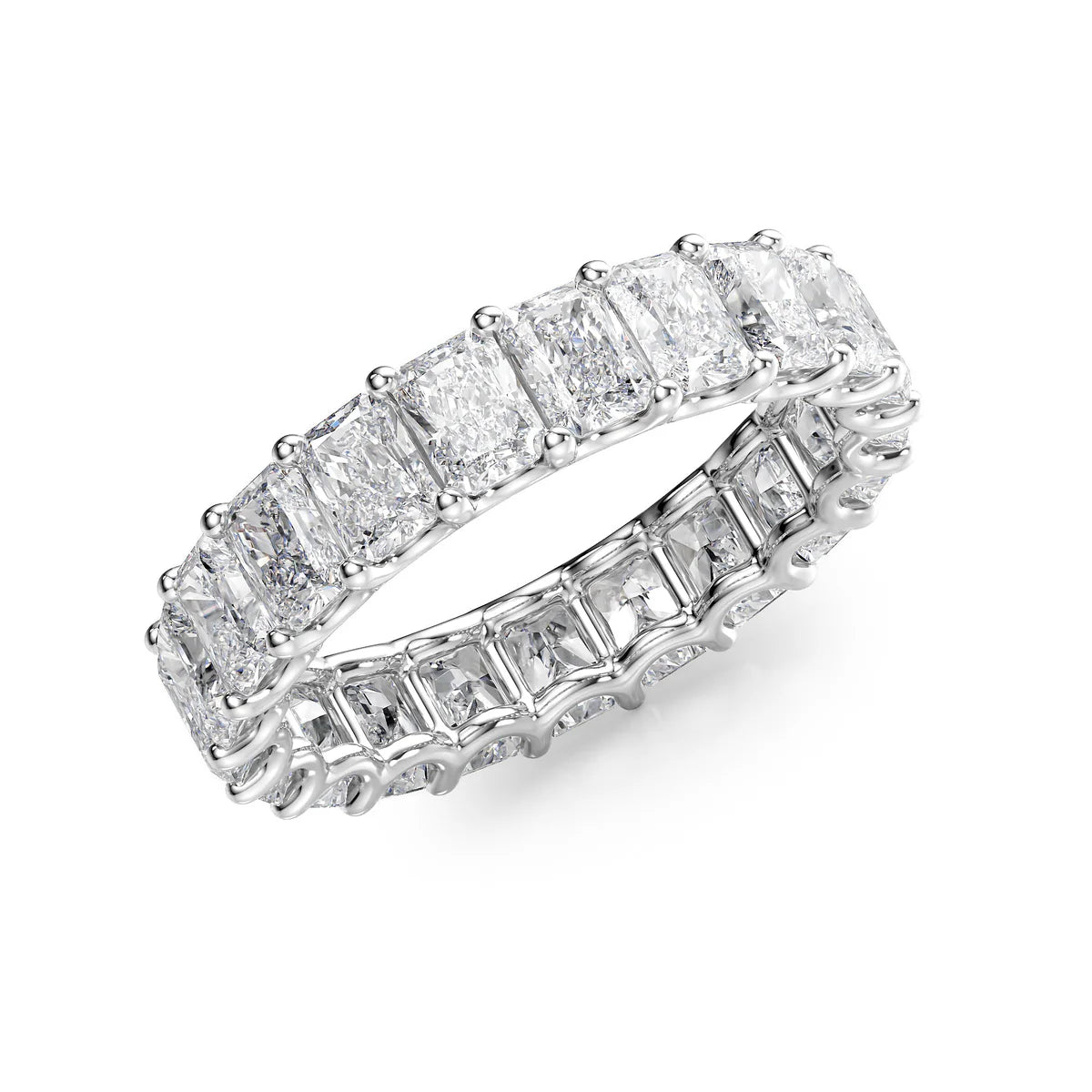 Radiant U Prong Eternity