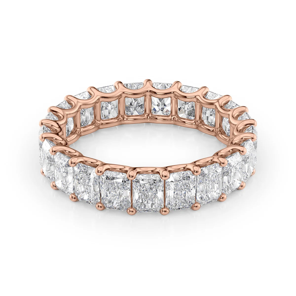 Radiant U Prong Eternity