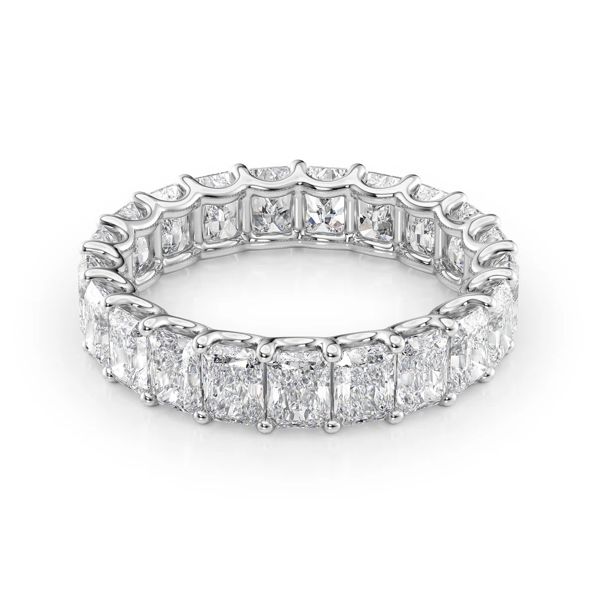 Radiant U Prong Eternity
