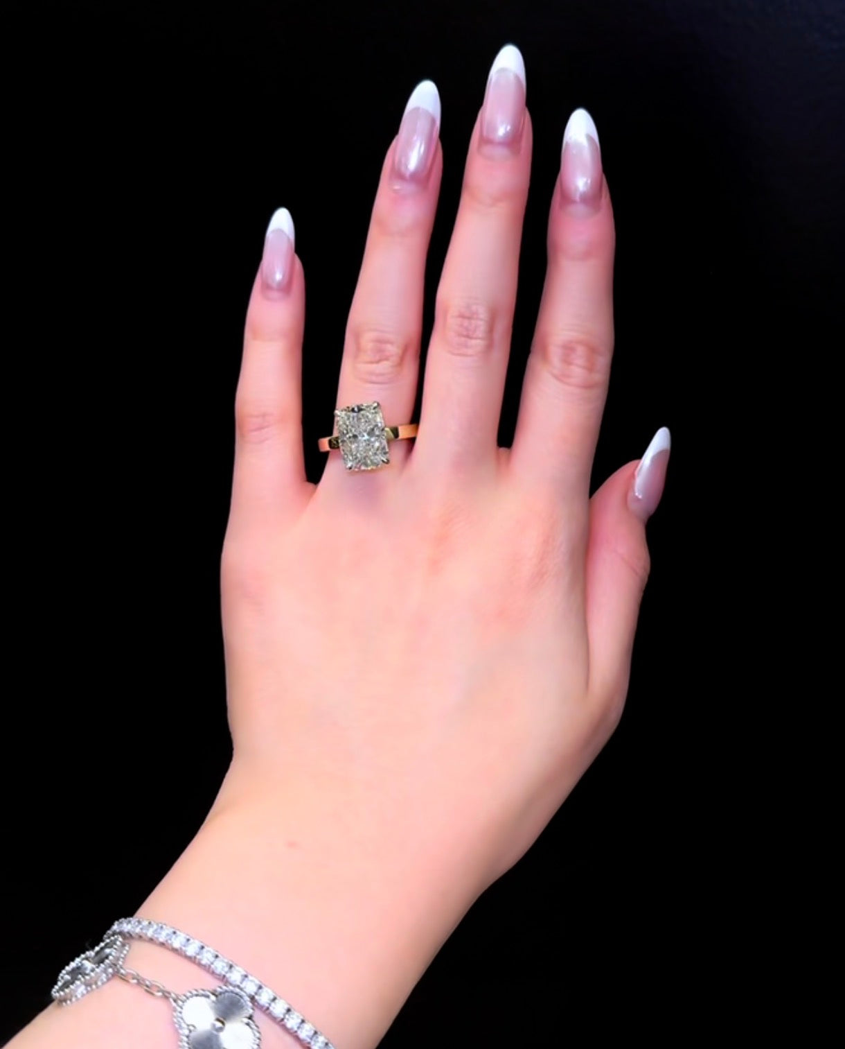 Elongated Cushion Ciara Ring