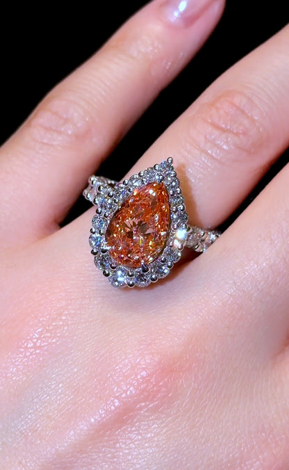 Pink Pear Traditional Queen