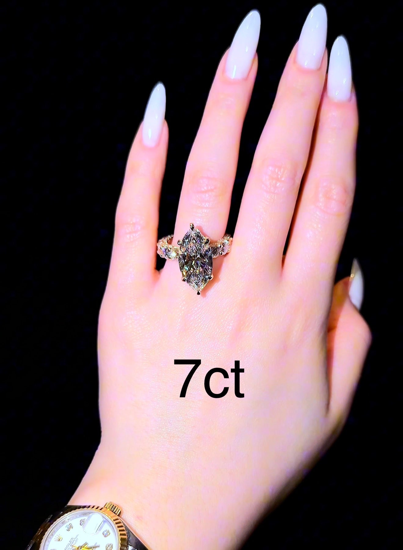 Marquise Queen Ring