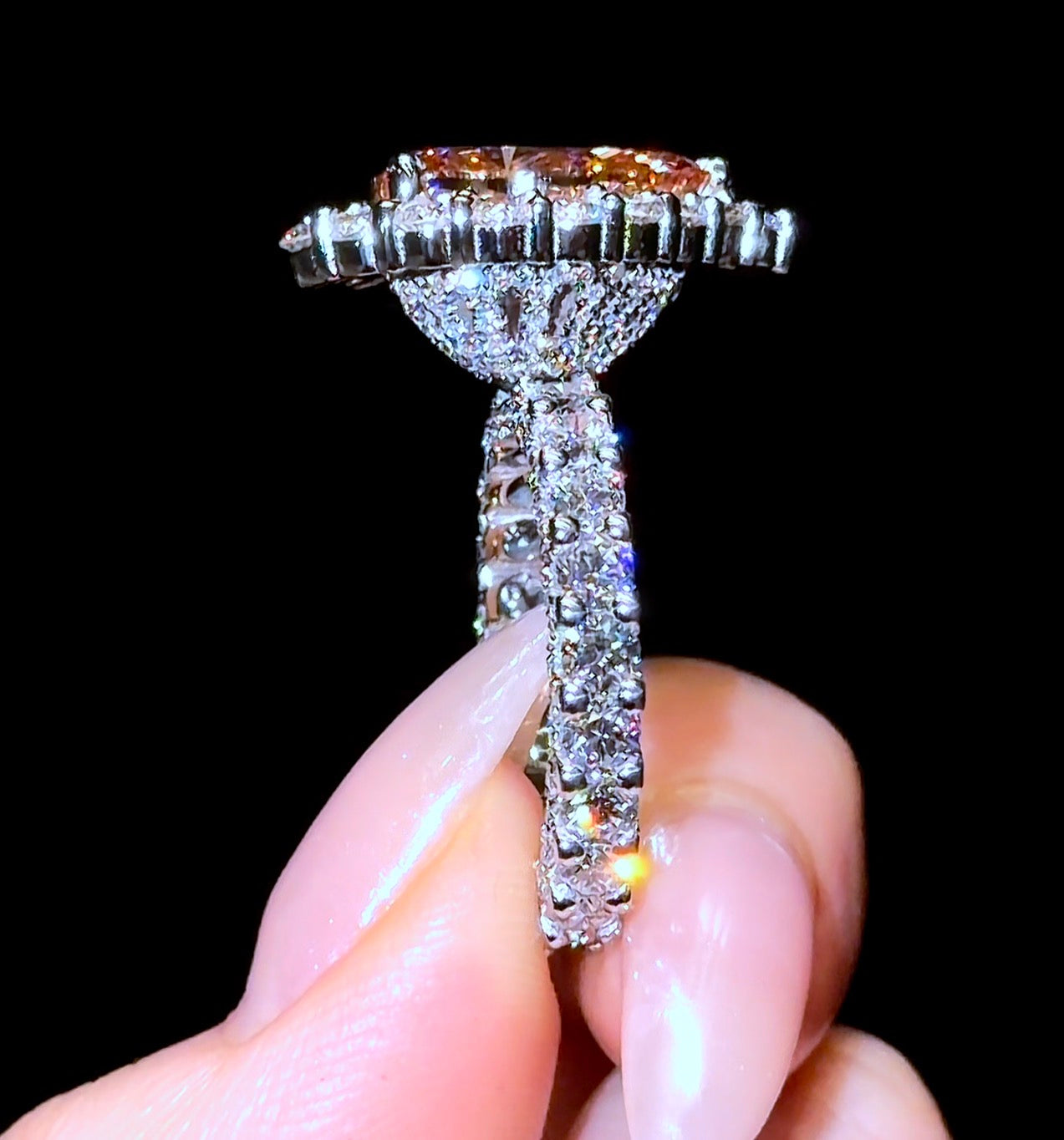 Pink Pear Traditional Queen