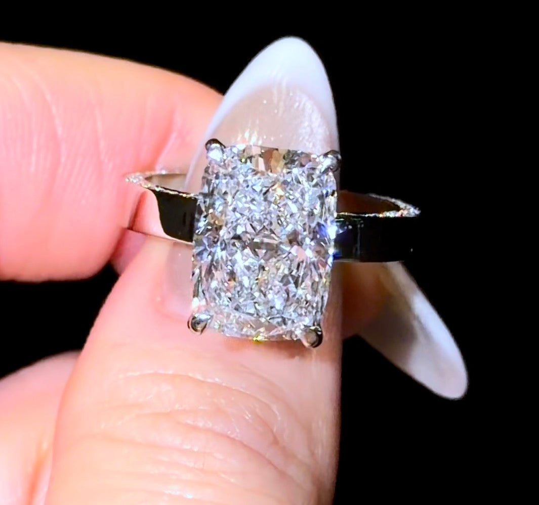 Elongated Cushion Ciara Ring