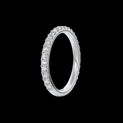 2.3mm Pavé Wedding Band
