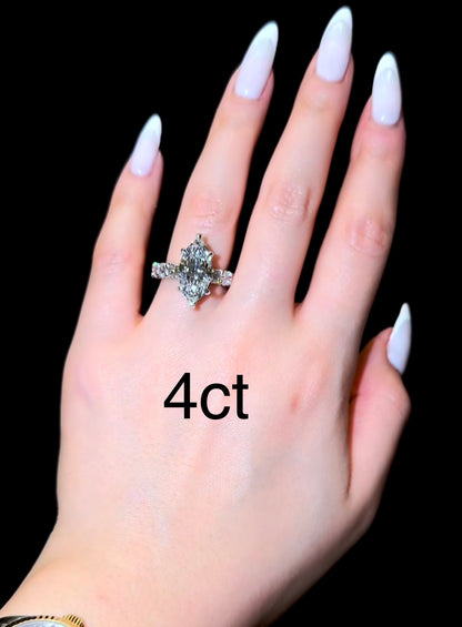 Marquise Queen Ring