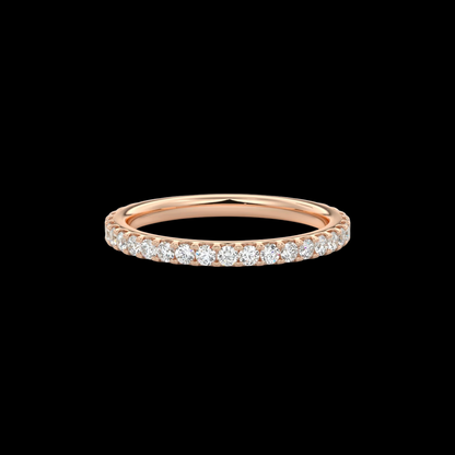 2mm Pavé Wedding Band