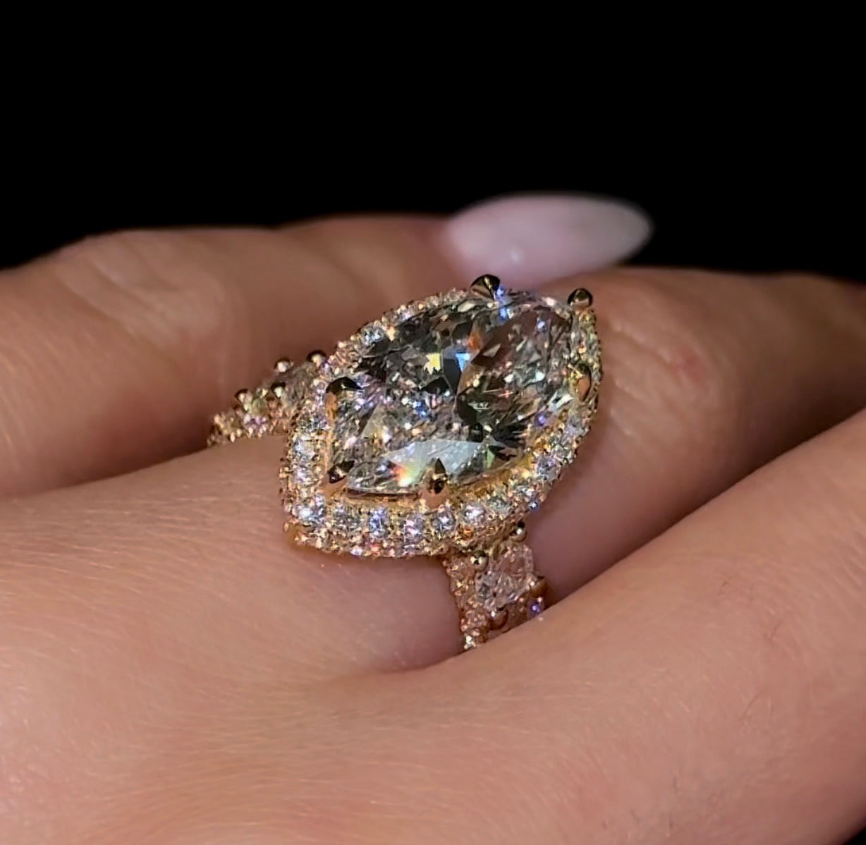 Traditional Marquise Queen Ring