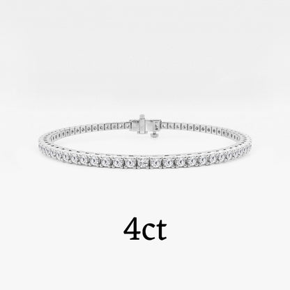 实验室培育钻石网球手链