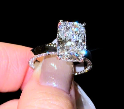 Elongated Cushion Ciara Ring