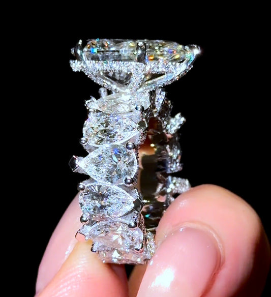 Pear Super Queen Ring