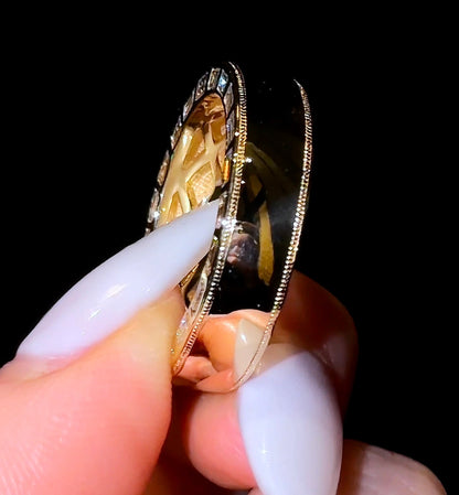 Baguette Inlay Wedding Band