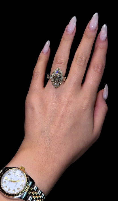 Traditional Marquise Queen Ring