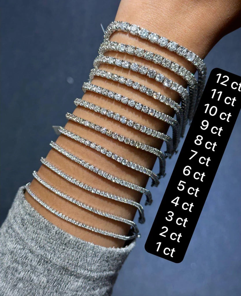 实验室培育钻石网球手链