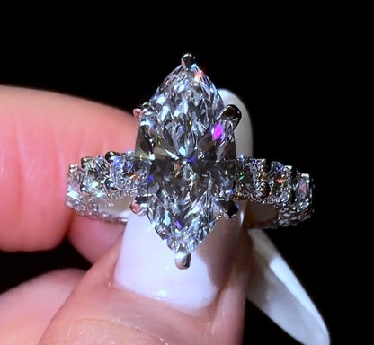 Marquise Queen Ring