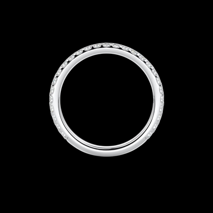 2mm Pavé Wedding Band