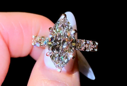 Marquise Queen Ring