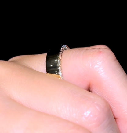 Diamond Inlay Cigar Band