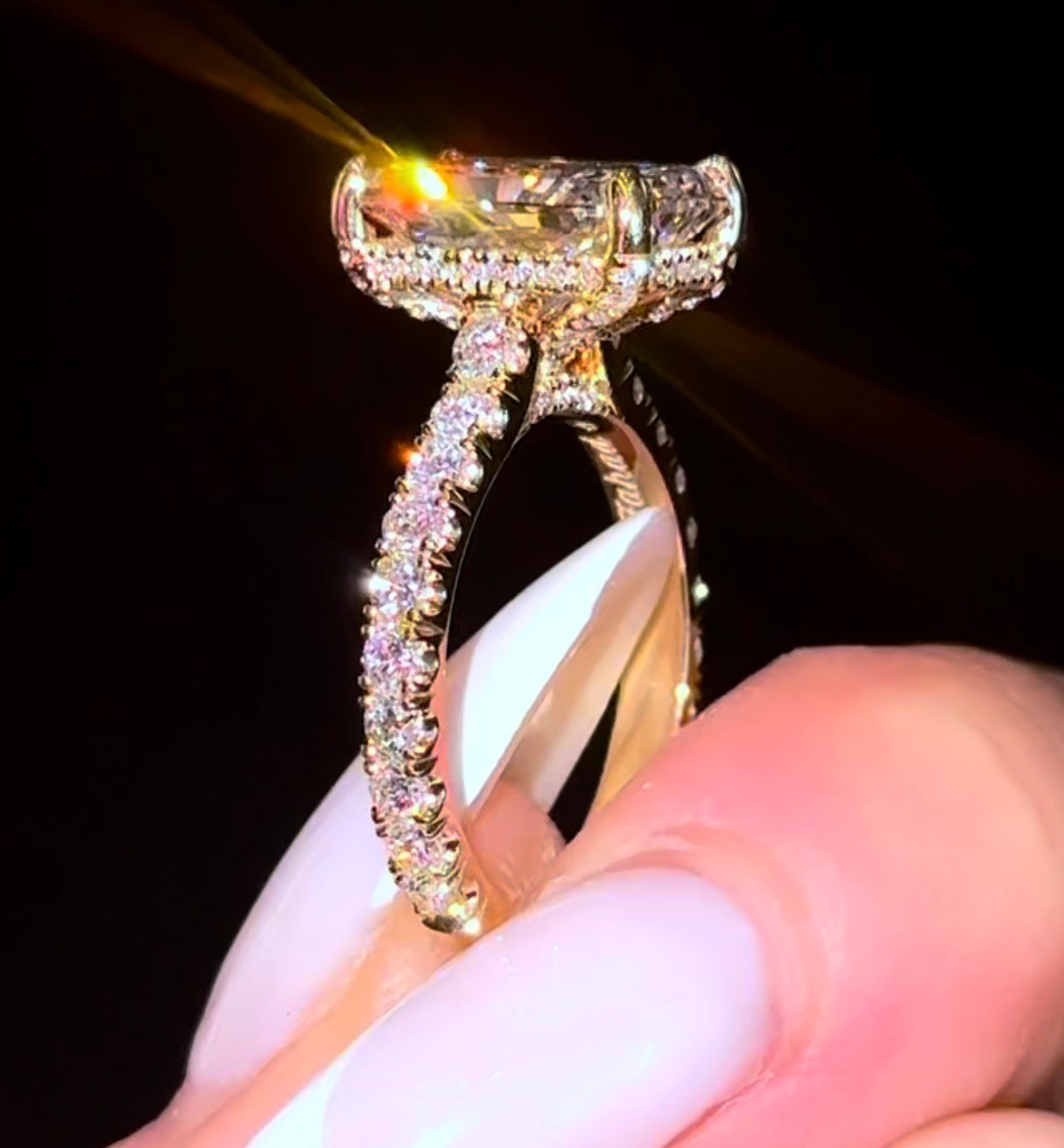 Radiant Pavé Cathedral