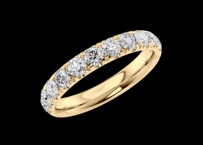 3mm Pavé Wedding Band