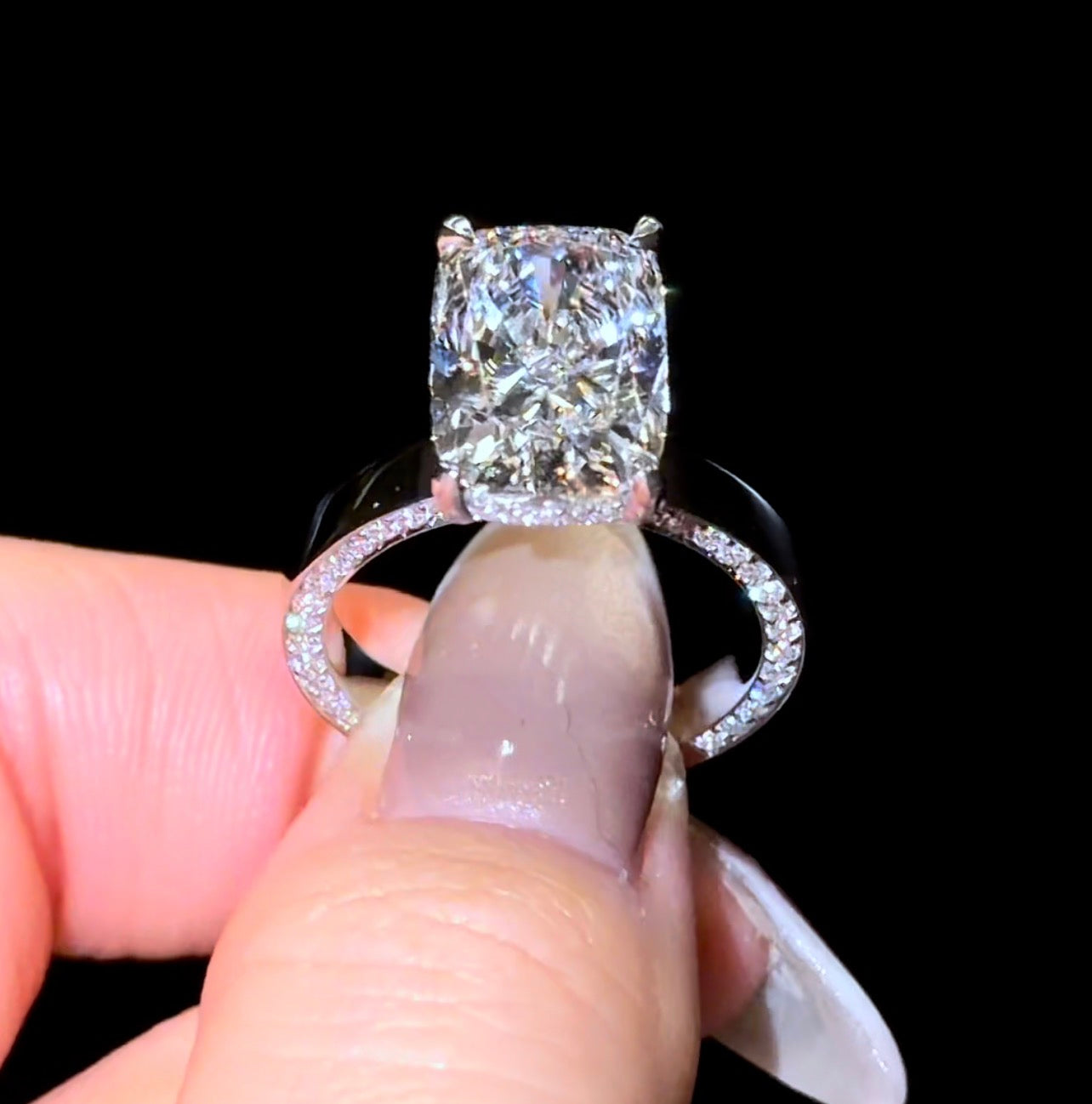 Elongated Cushion Ciara Ring