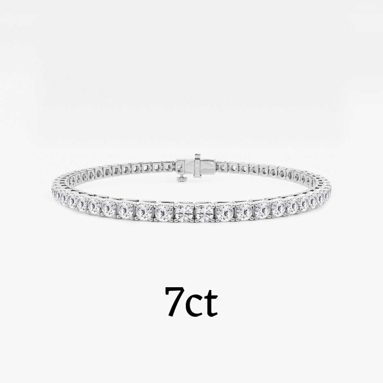 实验室培育钻石网球手链