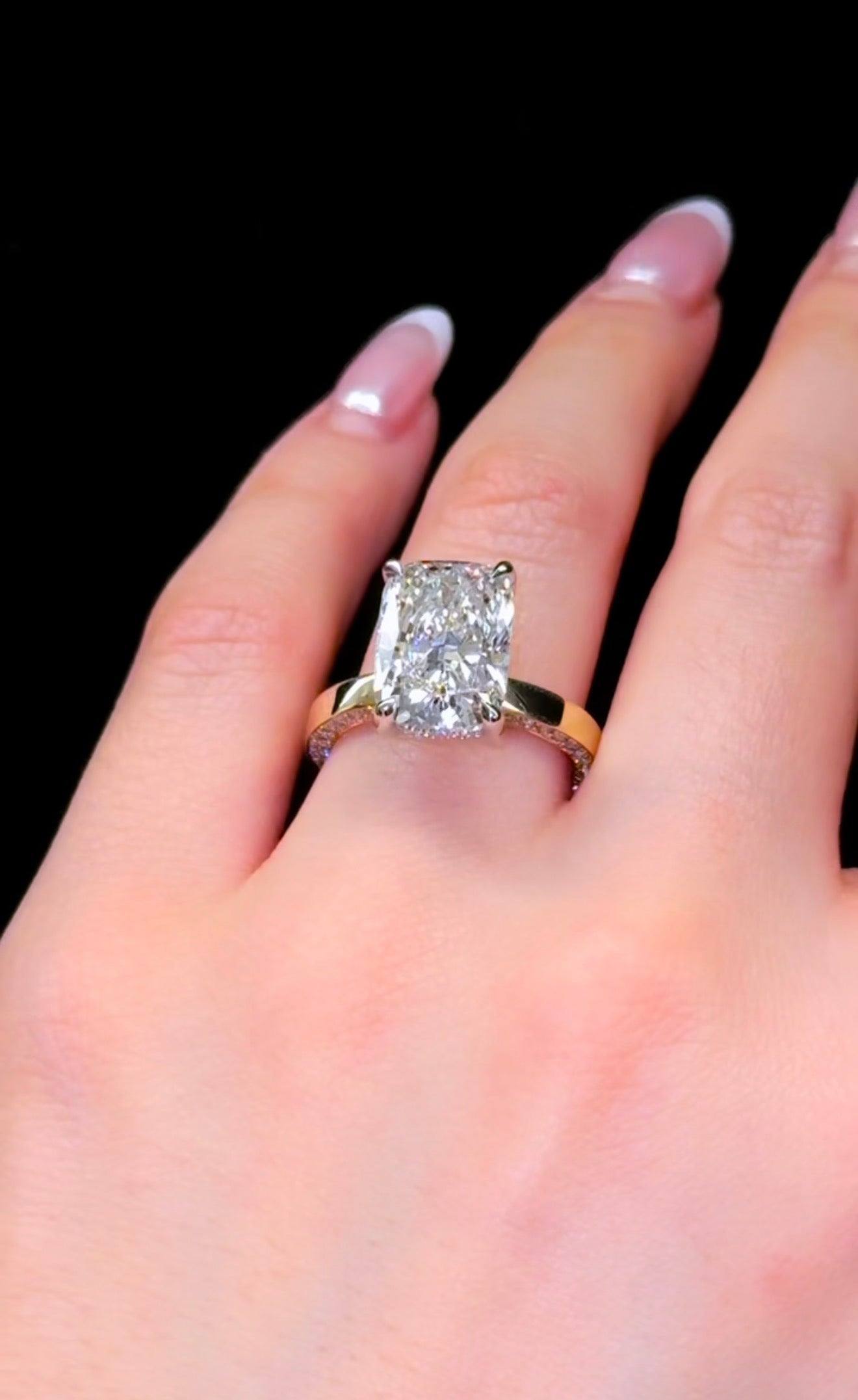 Elongated Cushion Ciara Ring