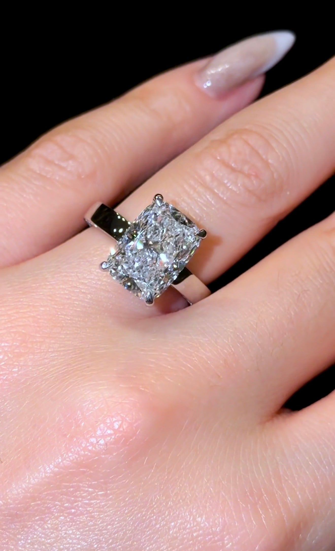 Elongated Cushion Ciara Ring