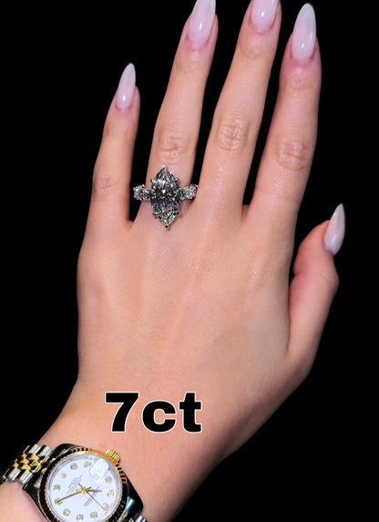 Marquise Queen Ring