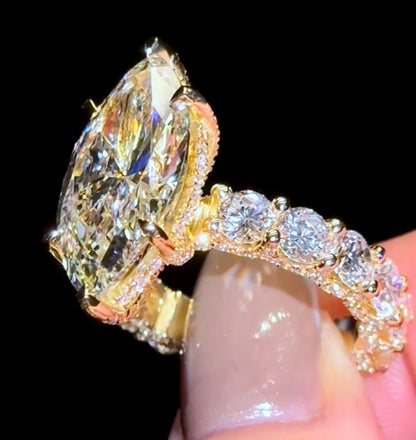 Marquise Queen Ring