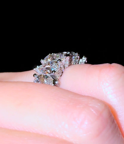 Pear Super Queen Wedding Band