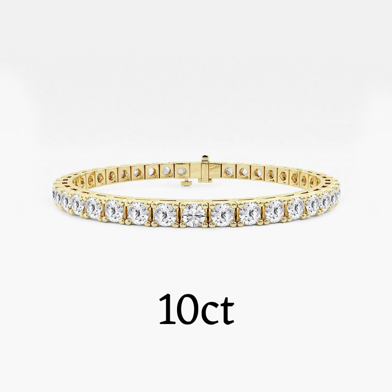 实验室培育钻石网球手链