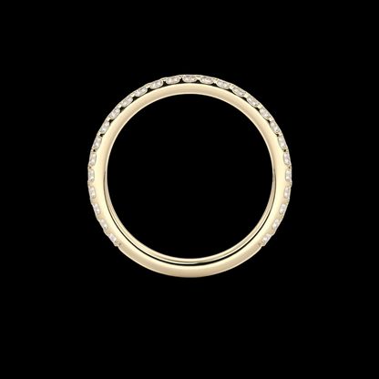 2mm Pavé Wedding Band