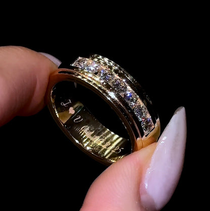 7mm Stepped Edge Men’s Band