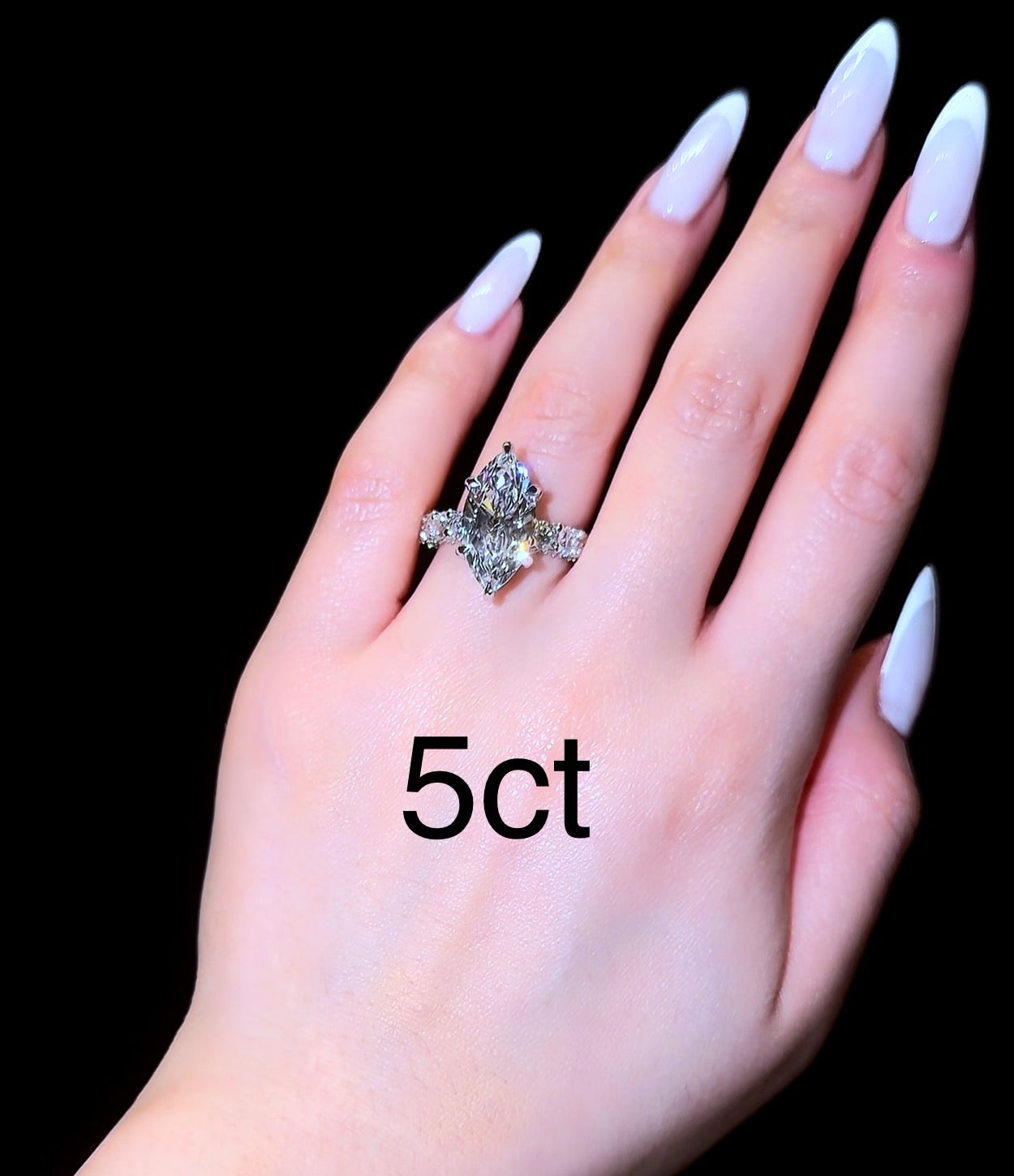 Marquise Queen Ring