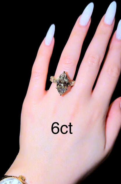 Marquise Queen Ring