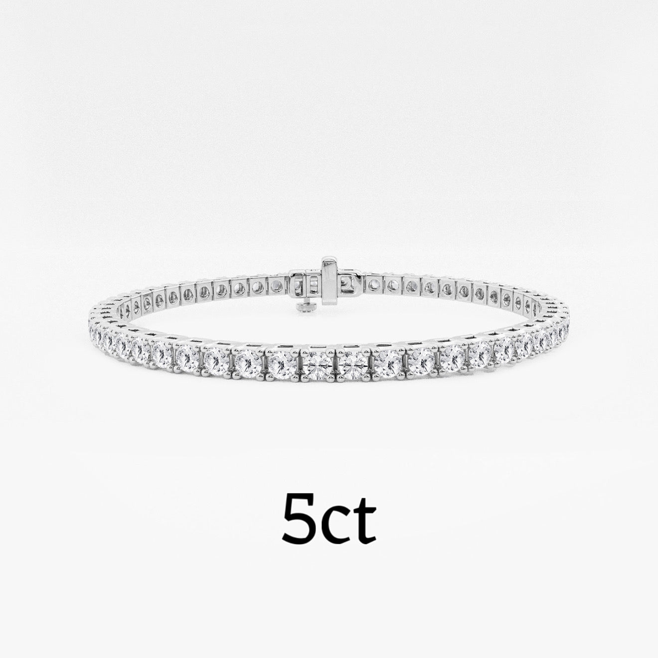 实验室培育钻石网球手链