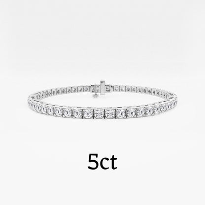 实验室培育钻石网球手链