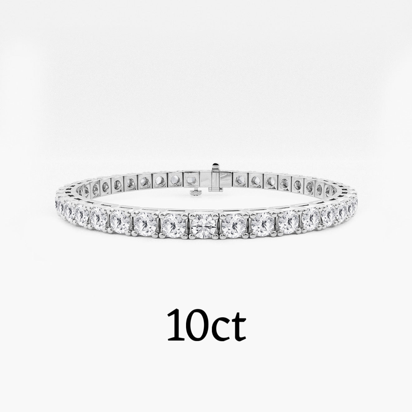 实验室培育钻石网球手链