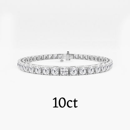 实验室培育钻石网球手链