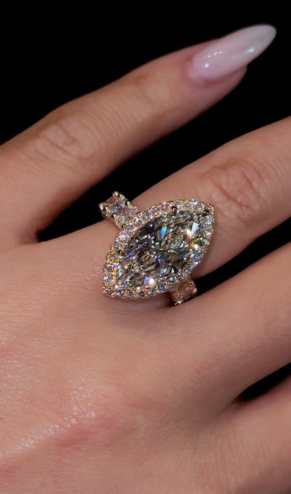 Traditional Marquise Queen Ring