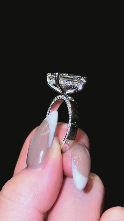 Elongated Cushion Ciara Ring