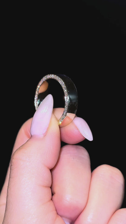 Diamond Inlay Cigar Band